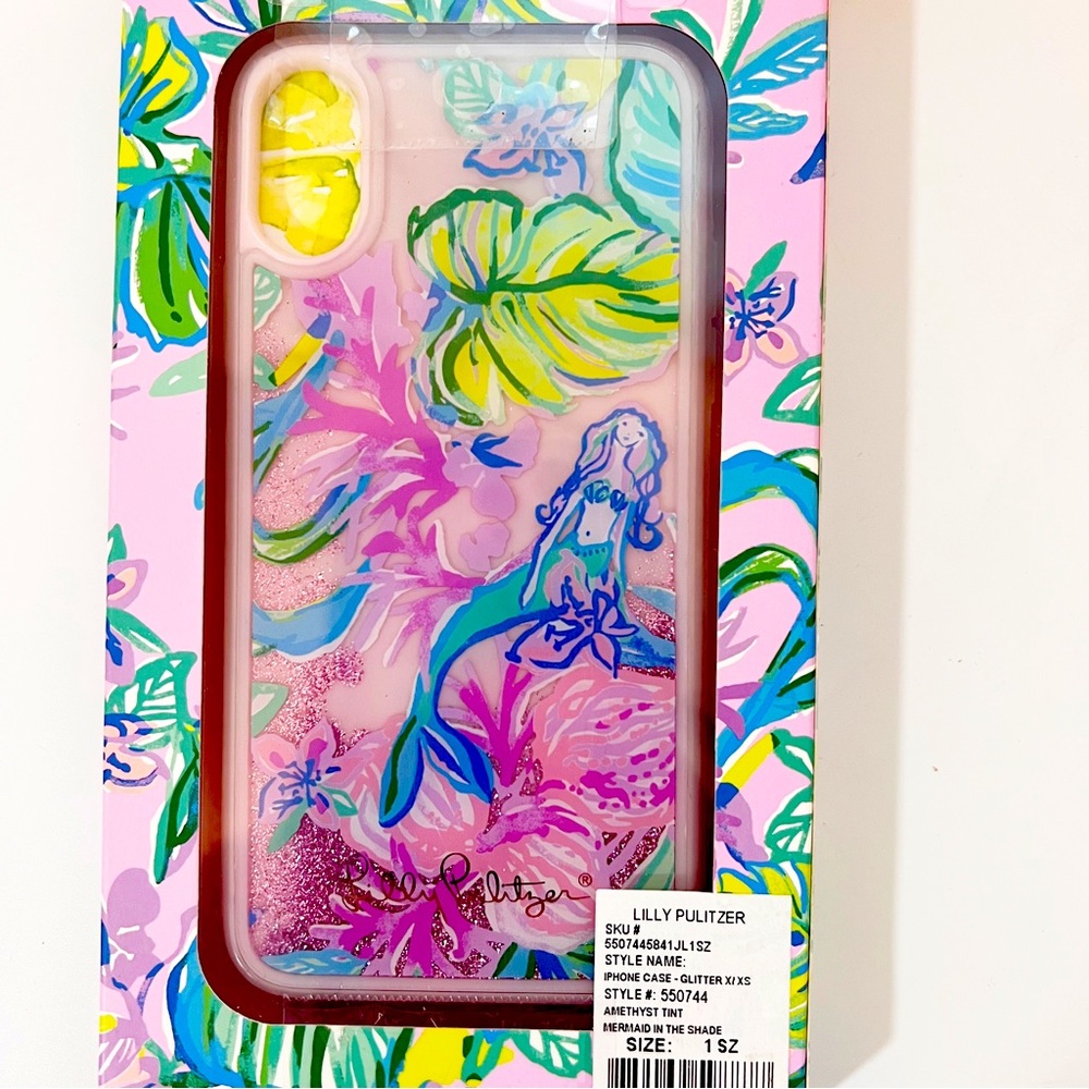 Lilly Pulitzer Glitterbomb iPhone Case X/Xs